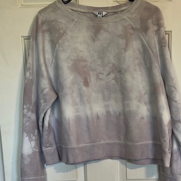 JoyLab Tops - JoyLab Light Purple Tie-Dye Sweatshirt